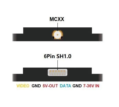 4.9G 5.8G 2.5W VTX UAV Vidéo émetteur longue distance 20km Vidéo transmission FPV VTX pour RC Drone 1