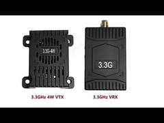 3.3Ghz FPV VTX Transmetteur vidéo longue portée 4W pour liaison vidéo drone DC 12V-36V