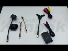 3.3G 6W Vidéo émetteur 3.3Ghz FPV VTX 8 canaux Transmission audio vidéo longue portée