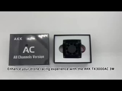 AKK Ultra Long Range VTX 4.9G 5.8G 3W jusqu'à 20 km FPV VTX Drone Vidéo Transmission 80CHs