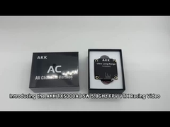 AKK 5W FPV VTX 5.8G Transmetteur vidéo 5W TX5000AC Protocole TBS ultra longue portée