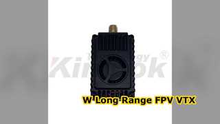 W Liaison vidéo longue portée FPV VTX 6 à 7 GHz haute puissance