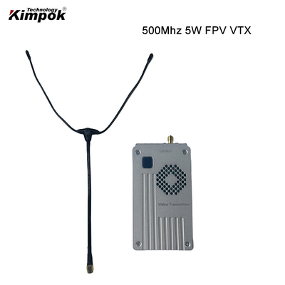 50 à 60 km Transmetteur vidéo drone 500 MHz Transmetteur vidéo sans fil 5W