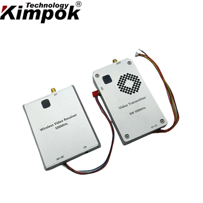 500M 8W FPV analogique VTX Drone émetteur vidéo sans fil et récepteur 8 canaux