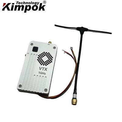 Émetteur vidéo UAV 1G 5W FPV VTX VRX Émetteur analogique 1Ghz pour drone avec 8 canaux