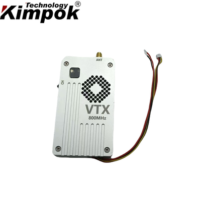 Transmission d'images sans fil de 800 MHz à 5 W 800M Transmetteur vidéo drone Récepteur FPV VTX