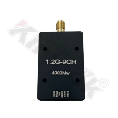 FPV VTX 1.2G 4W Transmetteur vidéo sans fil 1.2Ghz 25mW 2000mW 4000mW VTX réglable