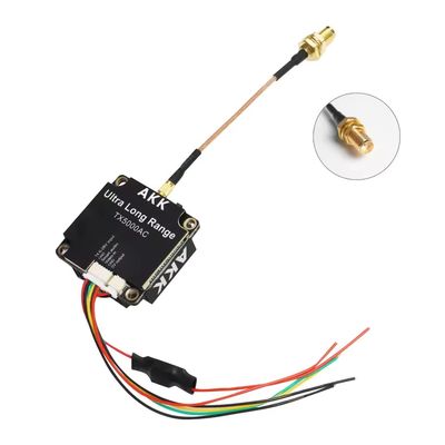 AKK 5W FPV VTX 5.8G Transmetteur vidéo 5W TX5000AC Protocole TBS ultra longue portée