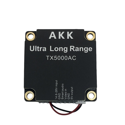 Pièces de drone AKK TX5000AC 5W 5.8GHz FPV VTX 96CH Émetteur vidéo de course pour FPV Racing RC Quadcopter 48g Poids