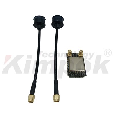 4Récepteur VRX.9G-5.9G avec 80 canaux et double antenne pour le module FPV VTX