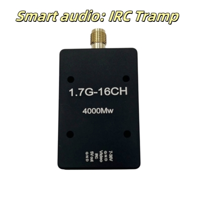 4W 1.7G 8 CH Ultra-Light FPV émetteur Poids 25.85g Haute puissance 1.7Ghz VTX Faible latence pour drone de course