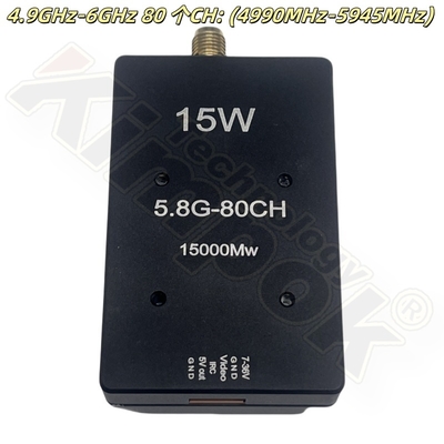 Émetteur vidéo sans fil 15W 5.8G 5.8Ghz VTX Accessoires de drone de transmission à distance Haute puissance 5.8GHz FPV