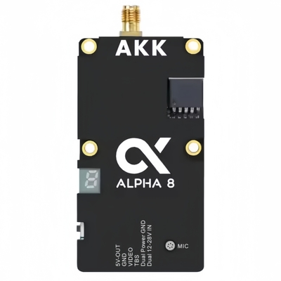 Émetteur vidéo sans fil AKK ALPHA8 5,8 GHz pour drones de course accessoires FPV