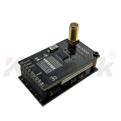 Récepteur vidéo de drone 3.3G VRX 16CH Transmission stable Surveillance de vol