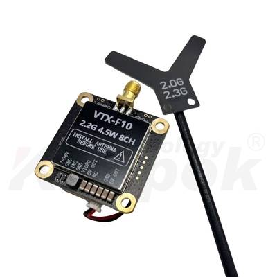 2.2G 4.5W UAV VTX Drone Accessoires Simulateur d'avion à longue distance 2.2G VTX