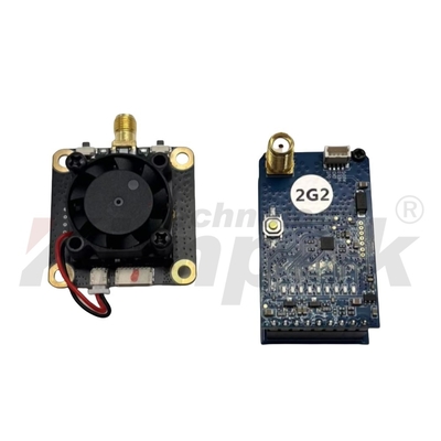 Émetteur-récepteur vidéo UAV 2.2 GHz 4.5W Transmission d'image 2.2G VTX Pièces de drone Support IRC Tramp