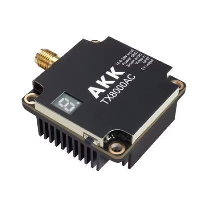AKK 8W 5.8G FPV VTX Émetteur Vidéo Sans Fil avec Smart Audio pour Drone Racing Longue Portée