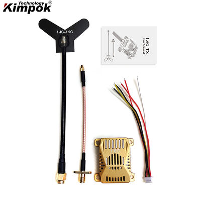 Émetteur vidéo 3W 1.6Ghz 16 canaux FPV VTX pour la transmission d'images sans fil